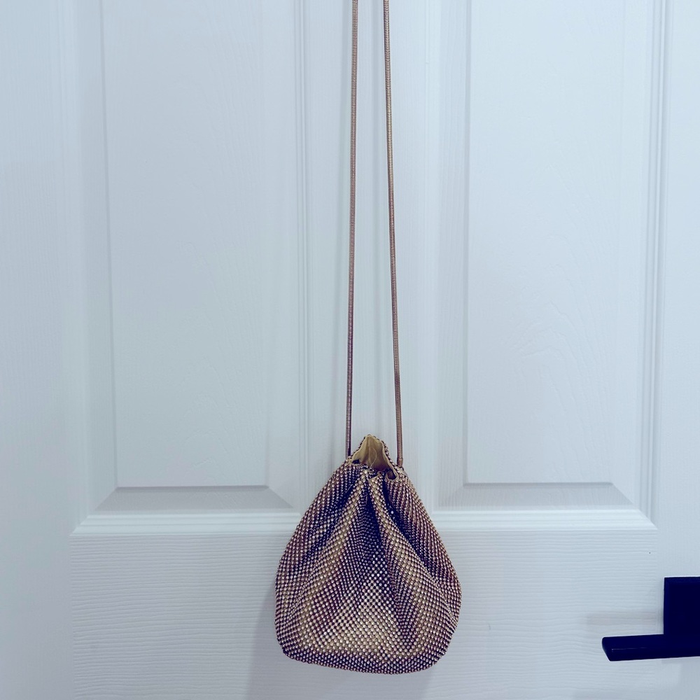 Gold Crossbody Clutch